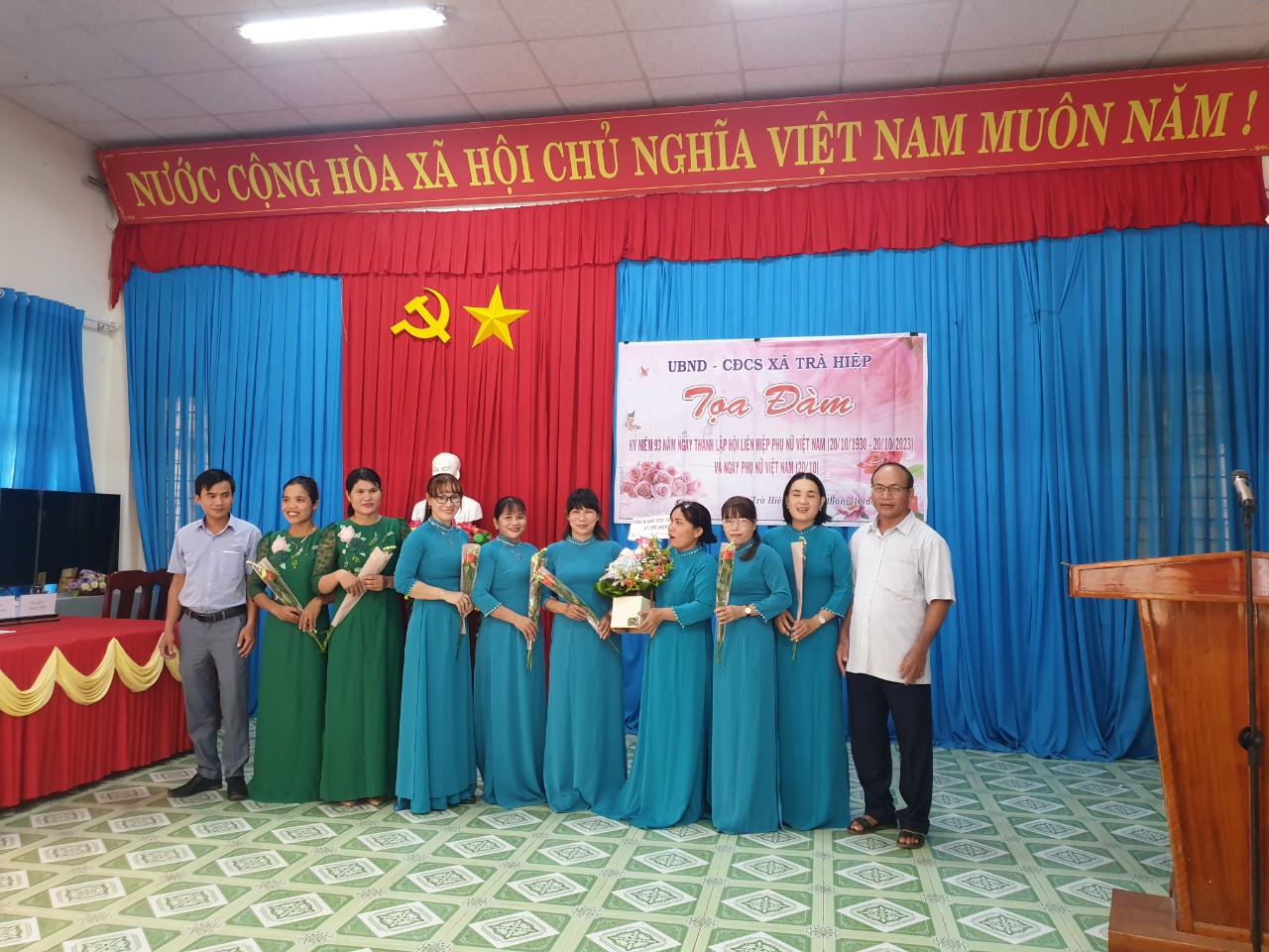 Trà HiệpTọa đàm kỷ niệm 93 năm ngày thành lập Hội LHPN Việt Nam (20/10/1930 – 20/10/2023) và Ngày Phụ nữ Việt Nam.