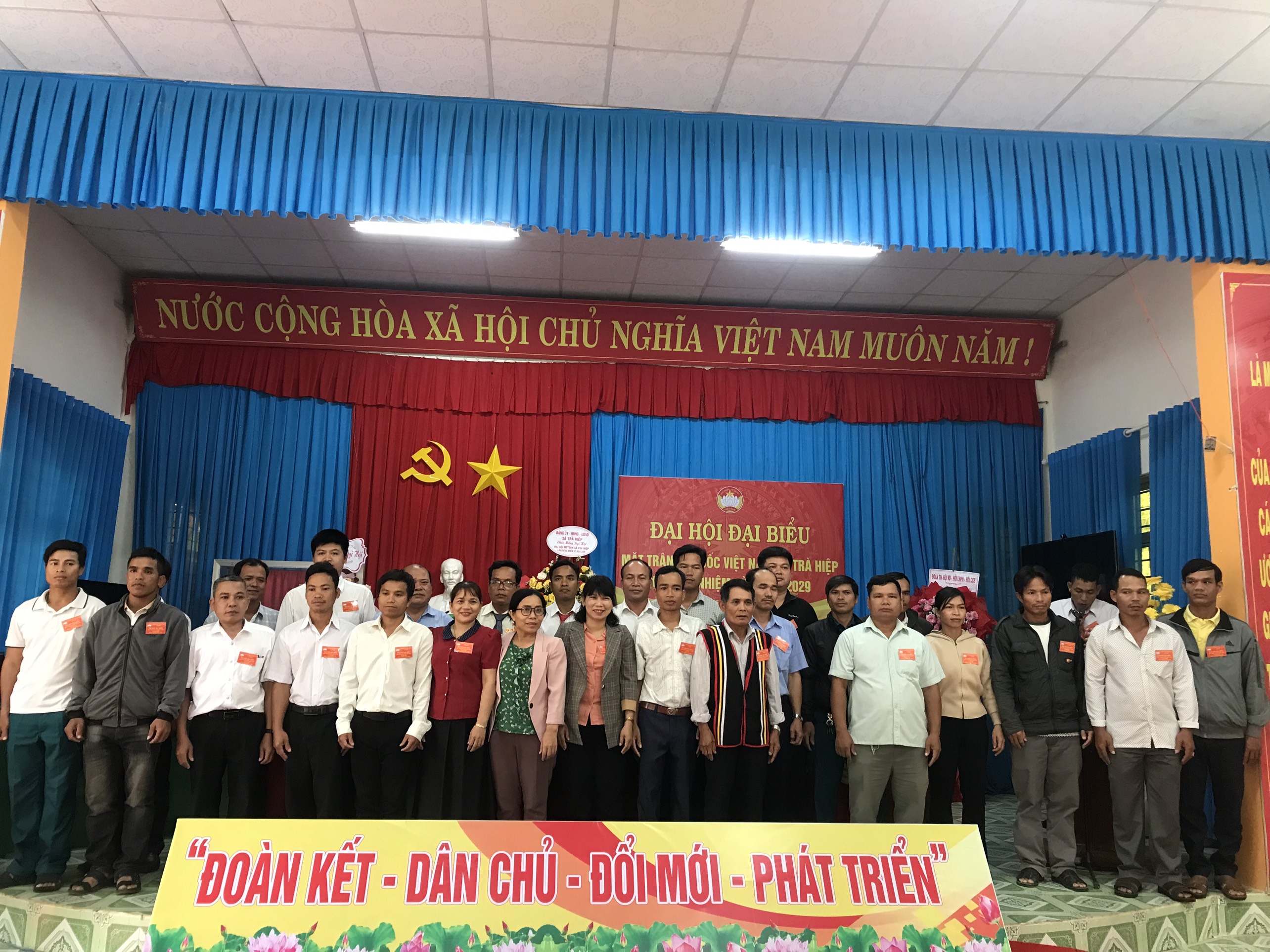 Đại hội đại biểu Mặt trận Tổ quốc Việt Nam xã Trà Hiệp khoá XI, nhiệm kỳ 2024 - 2029